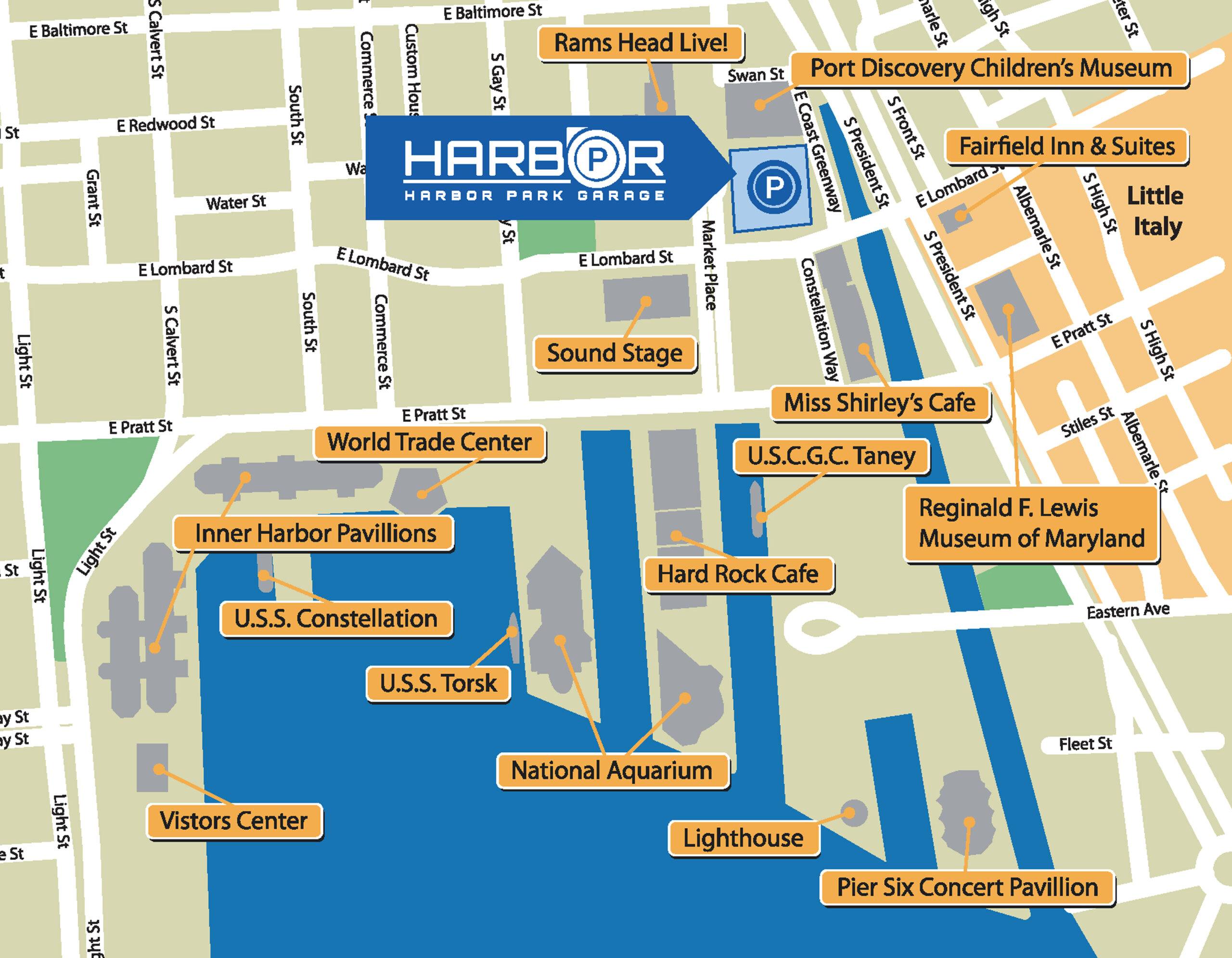 Inner Harbor Map Scaled 