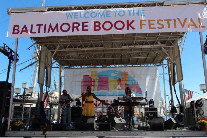 The baltimore book festival is held in baltimore, maryland.