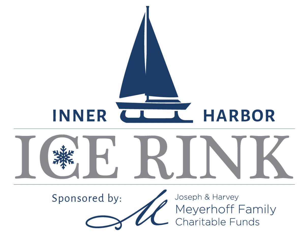 Inner harbor ice rink logo.