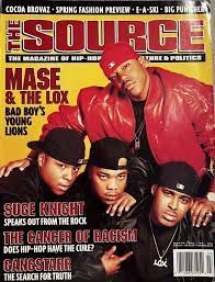 The source magazine cover featuring The Lox in red jackets for RamsHead Live's 25th Anniversary.