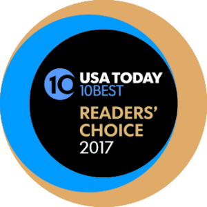 Usa today 10 best readers' choice 2017.