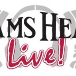 The logo for rams head live.