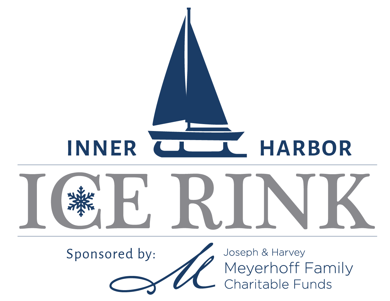 Inner harbor ice rink logo.